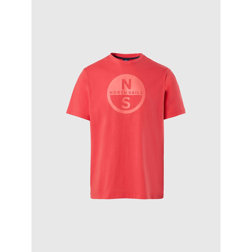 Купить North sails 692972-0178-XL Футболка с коротким рукавом Basic Красный Watermelon XL 7ft.ru в интернет магазине Семь Футов