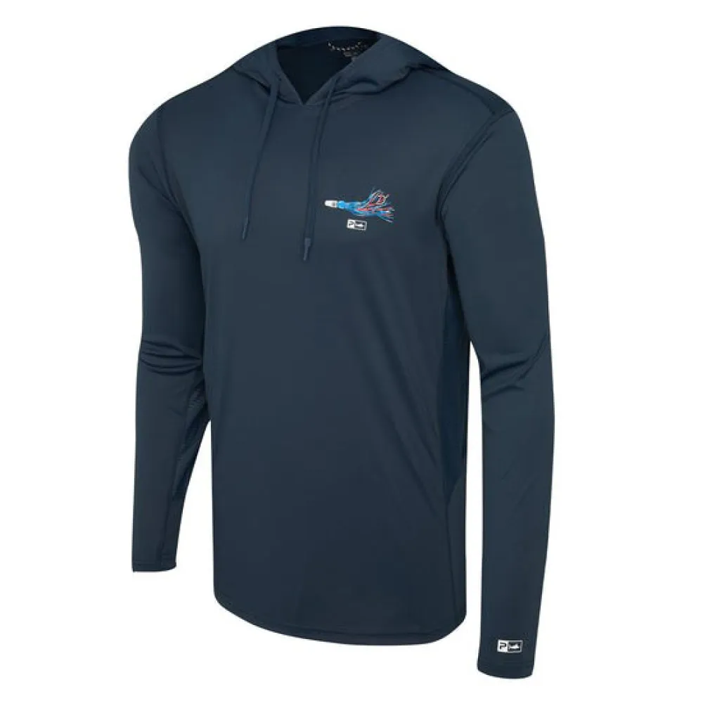 Купить Pelagic 1015262008-dny-xxxl Худи с УФ-защитой Vaportek Short Corner Dark Navy 35x25x10 3XL 7ft.ru в интернет магазине Семь Футов