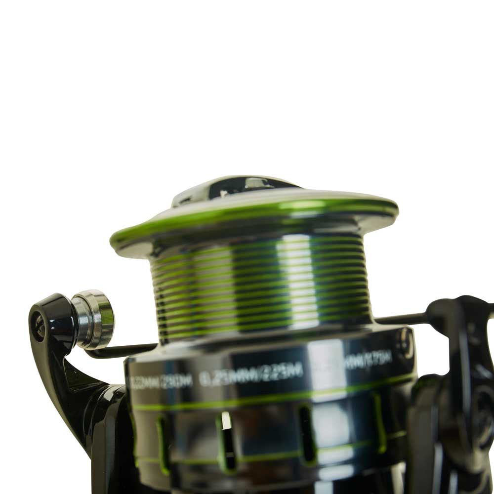 Купить Mext tackle M0200004 Style Feeder Катушка Для Рыбалки На Карпа  Black / Green 6000 7ft.ru в интернет магазине Семь Футов