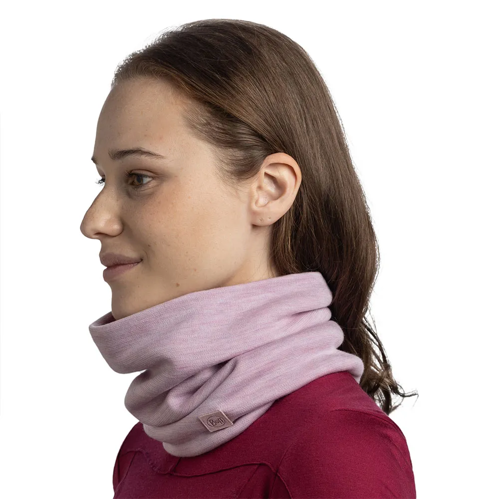 Купить Buff ® 113018.640.10.00 Шарф-хомут Merino Heavyweight Solid Lilac Sand 15x10x5 7ft.ru в интернет магазине Семь Футов