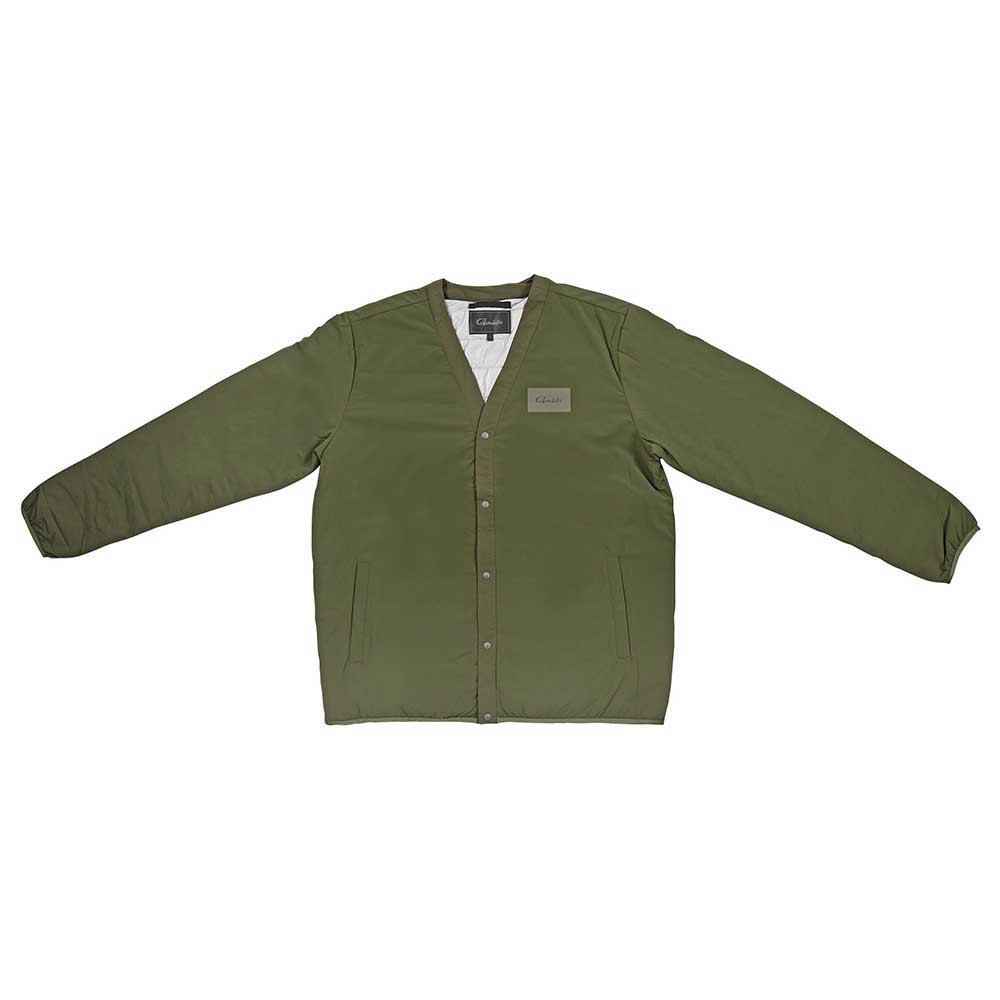 Купить Gamakatsu 007279-00500-00000-00 Куртка Insulated Cardigan Зеленый Moss Green L 7ft.ru в интернет магазине Семь Футов