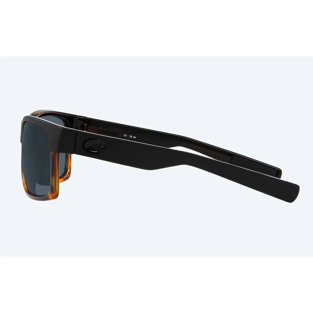 Купить Costa 06s9026-90260160 поляризованные солнцезащитные очки Half Moon Mt Black / Sh Tort 25x12x10 Gray 580P/CAT3 7ft.ru в интернет магазине Семь Футов