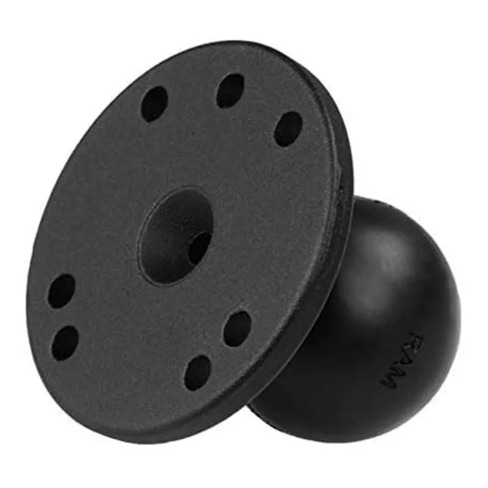 Купить Ram mounts 170-RAM202 Поддержка круглой пластины Black 2.5 x 1.5´´ 7ft.ru в интернет магазине Семь Футов
