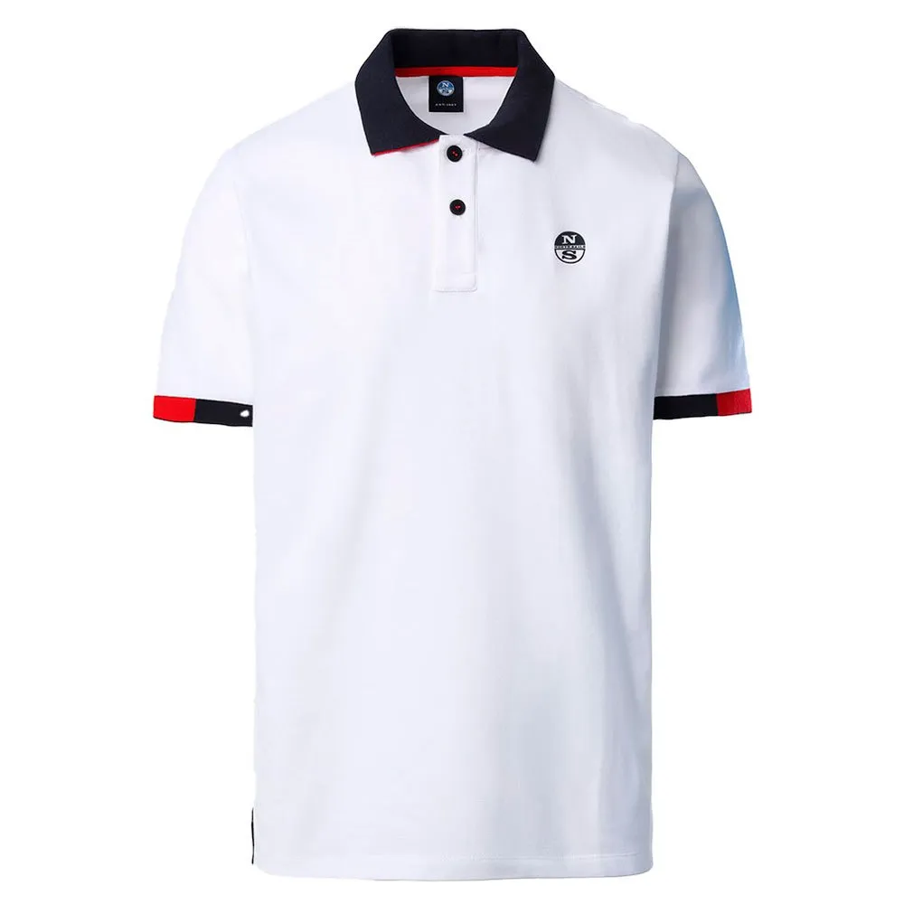 Купить North sails 692400-0101-3XL Поло с короткими рукавами Graphic 692400 Белая White 3XL 7ft.ru в интернет магазине Семь Футов