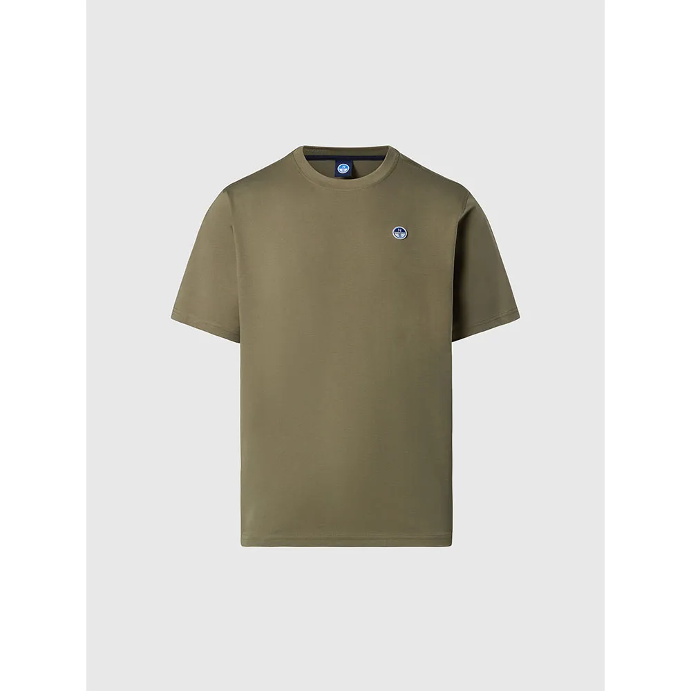 Купить North sails 692970-0421-L Футболка с коротким рукавом Basic Bollo Deep Green L 7ft.ru в интернет магазине Семь Футов