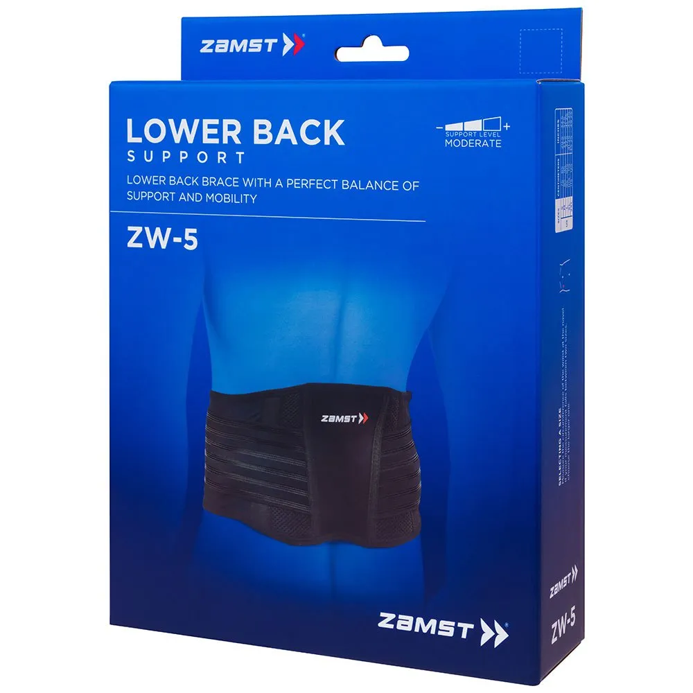 Купить Zamst zam-03-30004 поясничный корсет ZW-5 Black 30x25x7 7ft.ru в интернет магазине Семь Футов