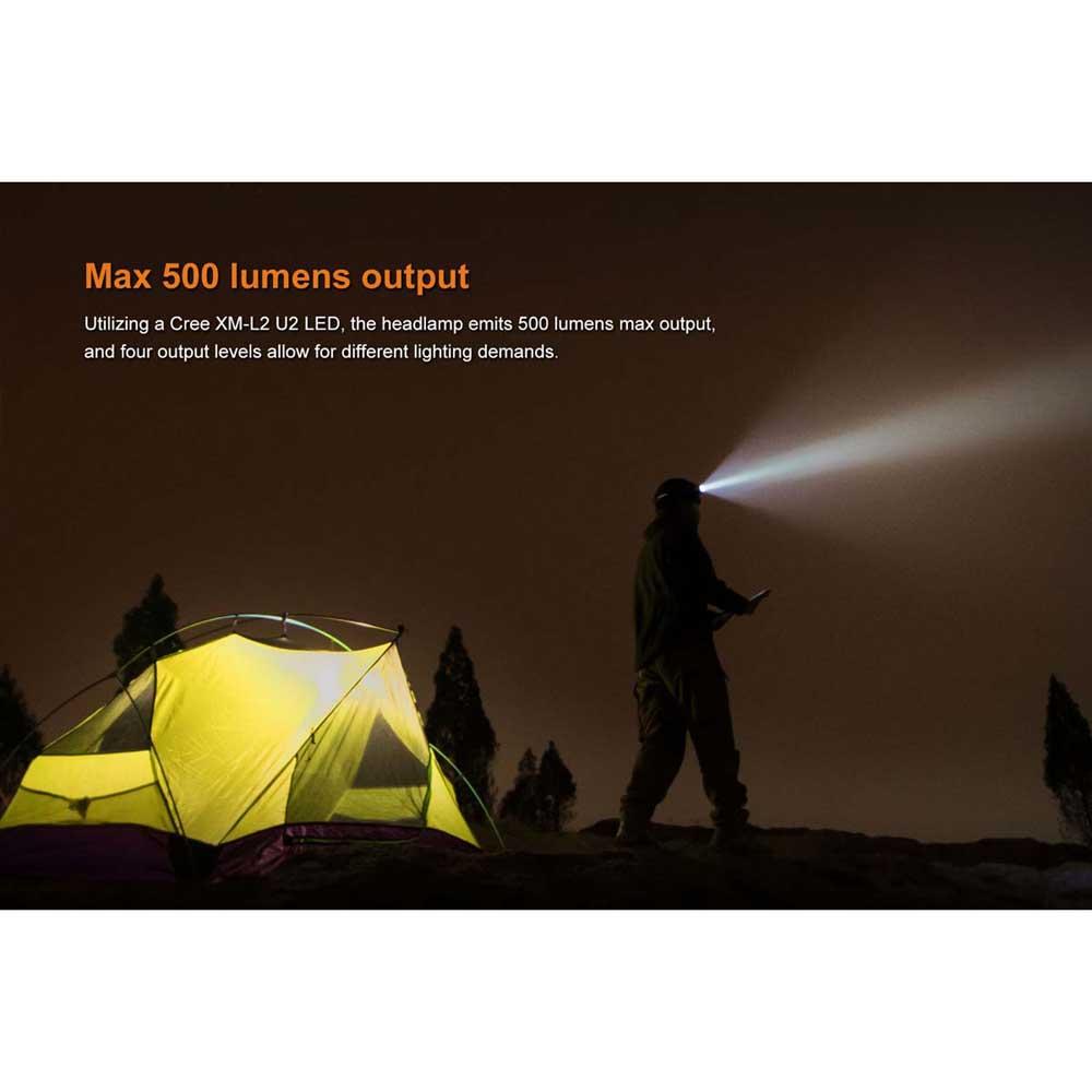 Купить Fenix HM50R Черный  Black 500 Lumens 7ft.ru в интернет магазине Семь Футов