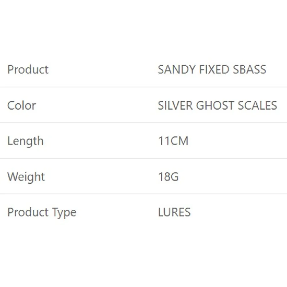 Купить Westin S090-1100-084-UNIT Jig Sandy Fixed Sbass 18g 110 mm Желтый  Silver Ghost Scales 7ft.ru в интернет магазине Семь Футов