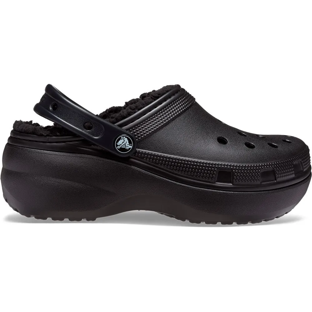 Купить Crocs 207938-001-w11 Деревянные башмаки Classic Platform Lined Black 35x25x15 EU 42 7ft.ru в интернет магазине Семь Футов