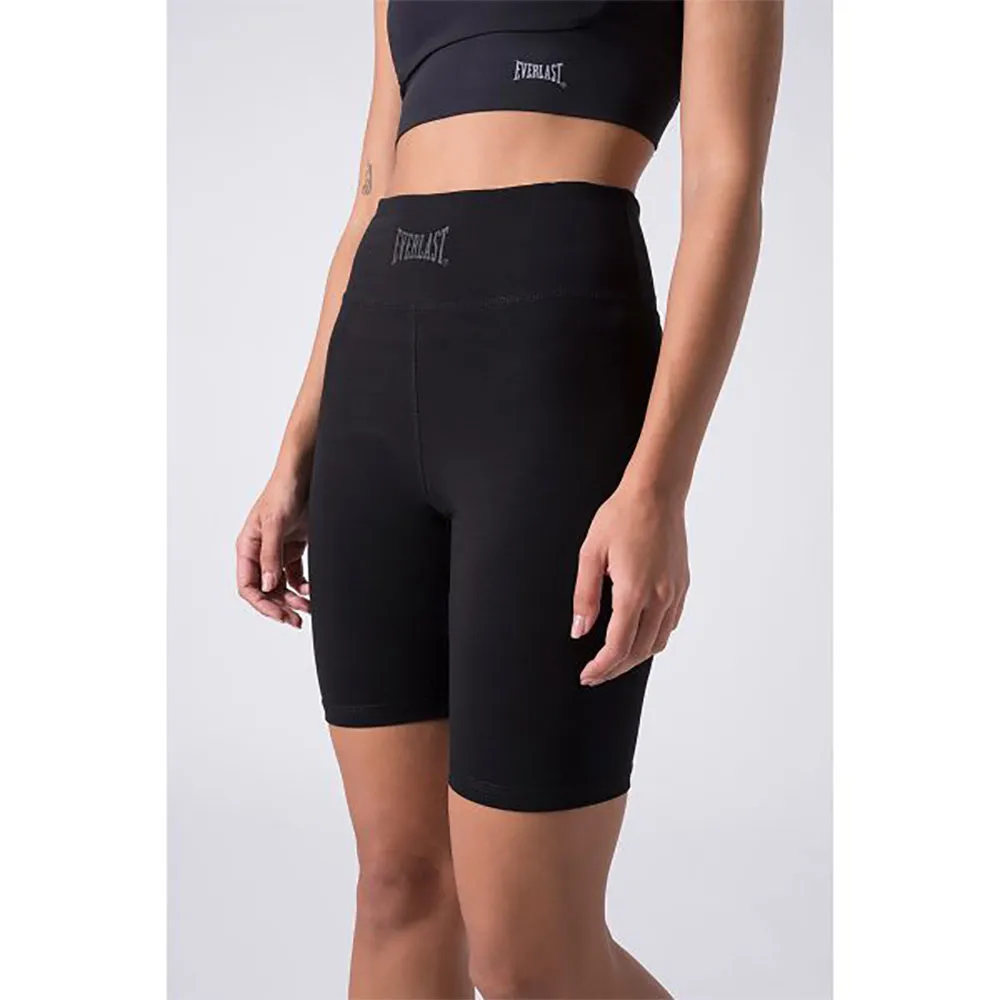 Купить Everlast 37w477j60-2000-l Короткие леггинсы Cyclist jersey strechetch logo Black 20x10x5 7ft.ru в интернет магазине Семь Футов
