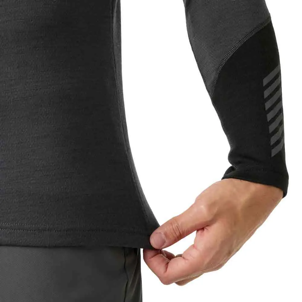 Купить Helly hansen 49364-831-l Базовый слой с длинным рукавом Lifa merino midweight crew Thunder Grey 30x25x2 7ft.ru в интернет магазине Семь Футов