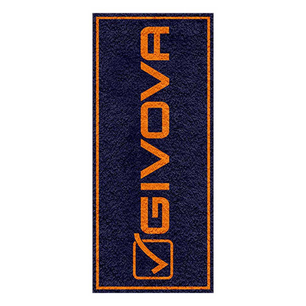 Купить Givova ACC42-0401-UNICA полотенце Telo Голубой  Blu / Orange 38x88 cm 7ft.ru в интернет магазине Семь Футов
