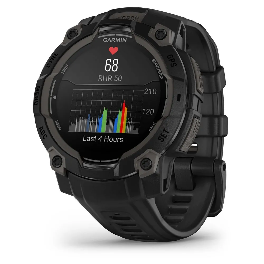 Купить Garmin 010-02936-00 Часы Instinct 3 45 mm Amoled  Black / Black 7ft.ru в интернет магазине Семь Футов