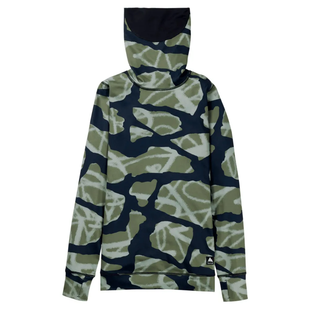 Купить Burton 132041ae3urg-l Базовый слой с длинным рукавом Midweight Long Neck Graffiti Camo 30x25x2 7ft.ru в интернет магазине Семь Футов