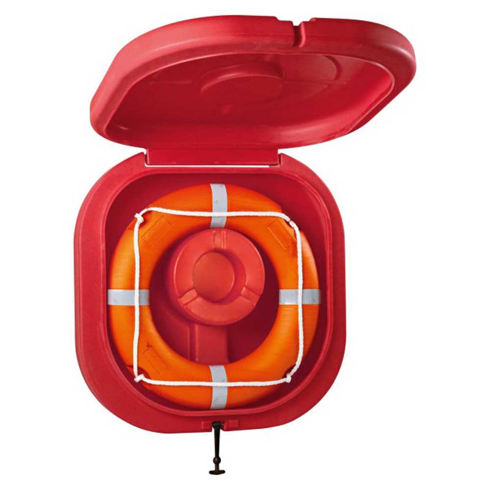 Купить Plastimo 64204 Коробка спасательного круга Red 90 x 90 cm 7ft.ru в интернет магазине Семь Футов