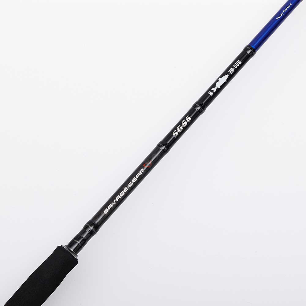 Купить Savage gear 74939 SGS6 Offshore Sea Bass Спиннинговая Удочка  Grey / Blue 2.21 m 7ft.ru в интернет магазине Семь Футов