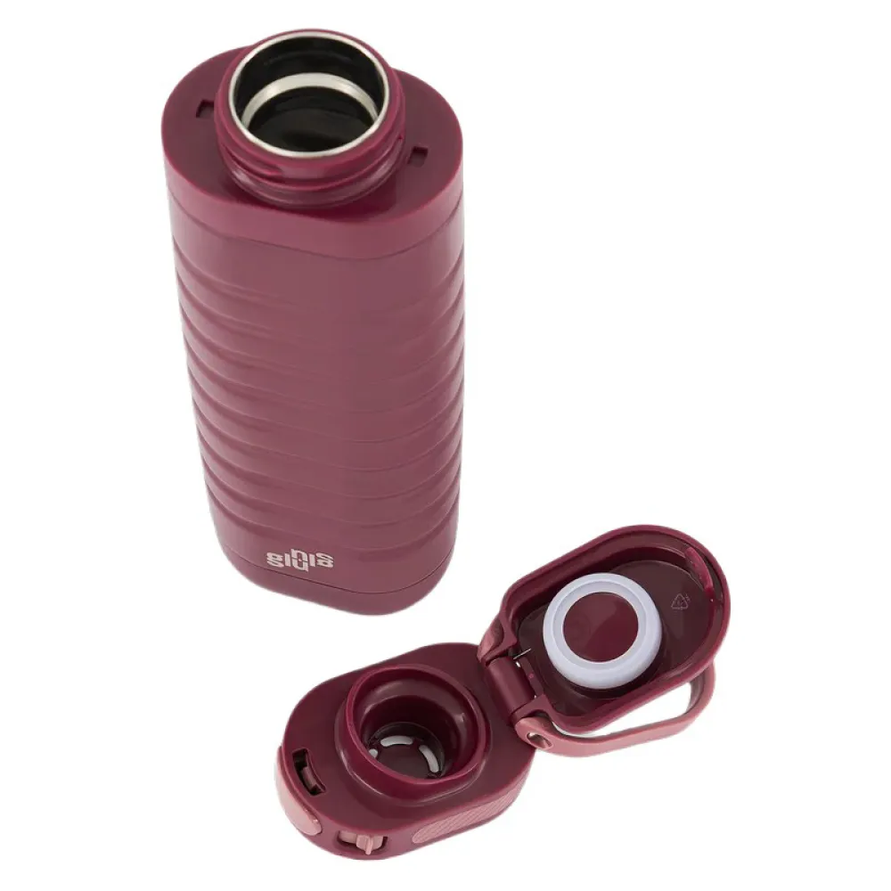Купить Gluglu g250633 Бутылка Urban Ovo 400ml Maroon 25x15x15 7ft.ru в интернет магазине Семь Футов