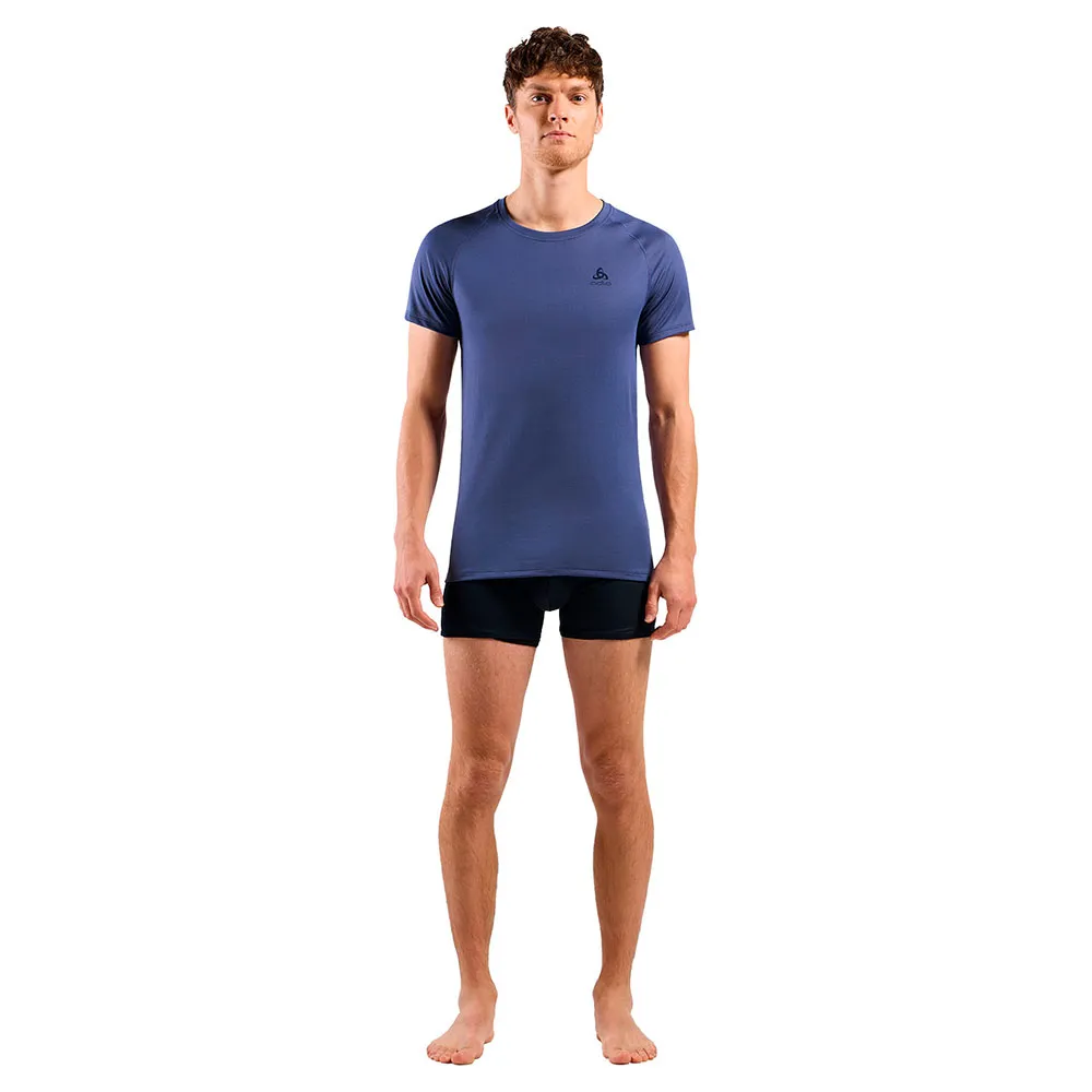 Купить Odlo 141162-21119-L Базовый слой с коротким рукавом Active F-Dry Light Skipper Blue L 7ft.ru в интернет магазине Семь Футов