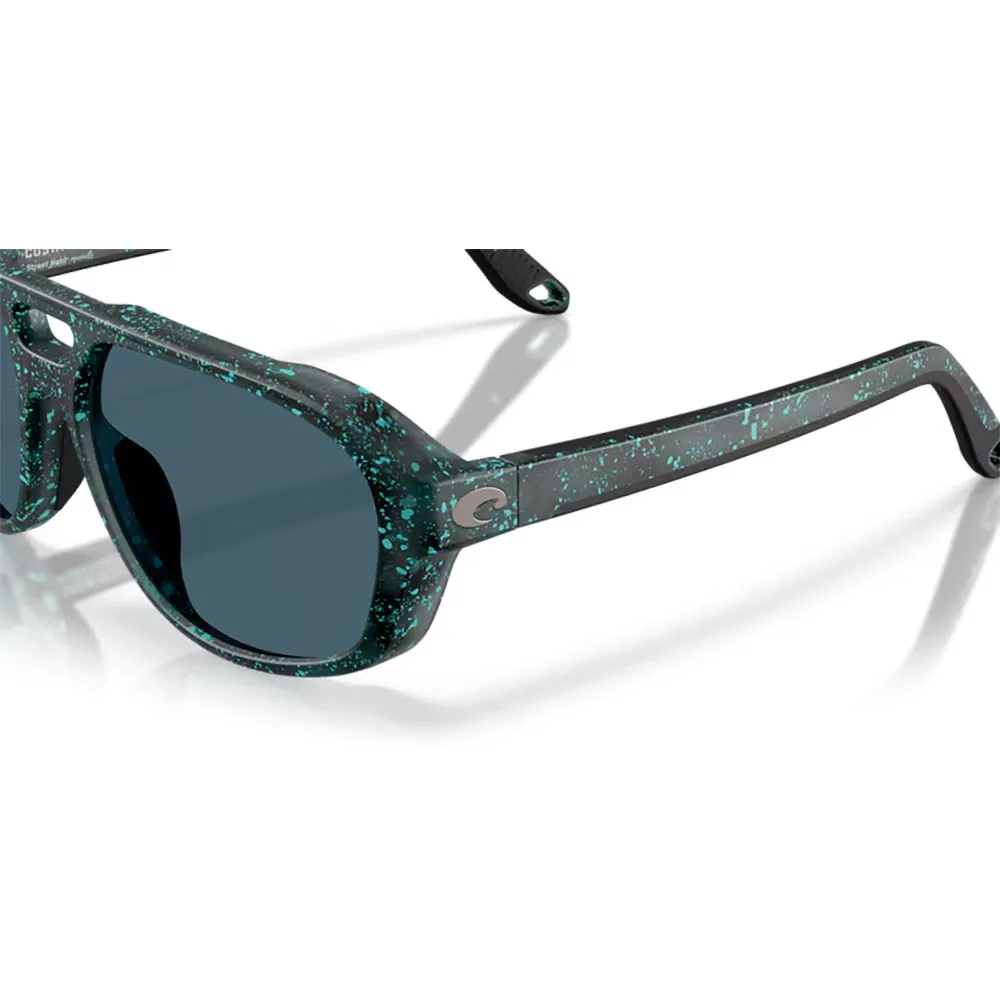 Купить Costa 06s9133-91330655 поляризованные солнцезащитные очки Street heat Matte Aqua Drip 20x10x10 Gray 580P/CAT3 7ft.ru в интернет магазине Семь Футов