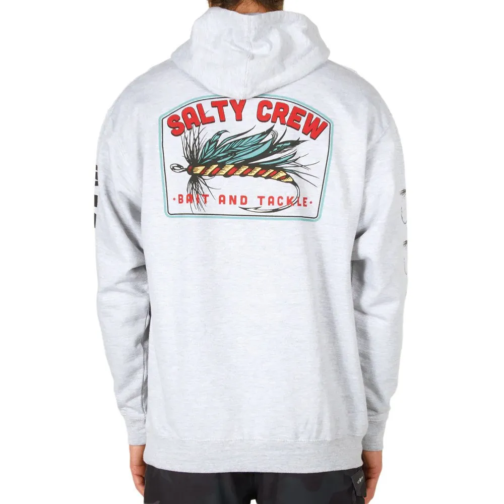 Купить Salty crew 20335191-GRYHEA-L Толстовка с капюшоном Fly Drop Серый Grey L 7ft.ru в интернет магазине Семь Футов