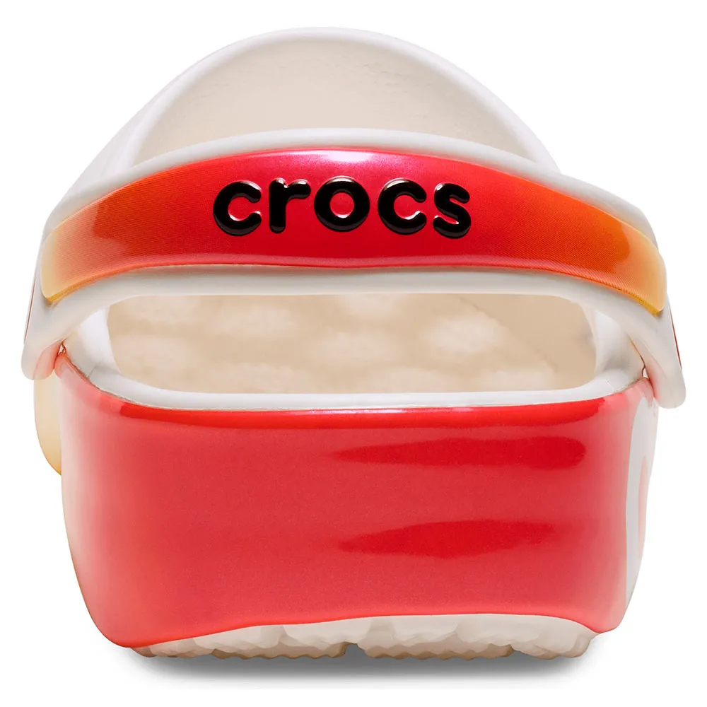 Купить Crocs 210714-94s-c12 Деревянные башмаки Classic Reflector White / Multi 35x25x15 EU 29 7ft.ru в интернет магазине Семь Футов
