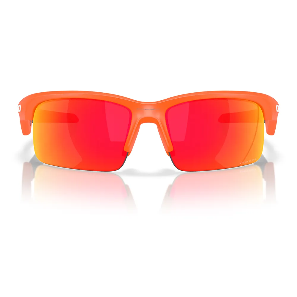 Купить Oakley OJ9013-0762-63 Солнцезащитные очки Capacitor Оранжевый Matte Neon Orange Prizm Ruby/CAT3 7ft.ru в интернет магазине Семь Футов