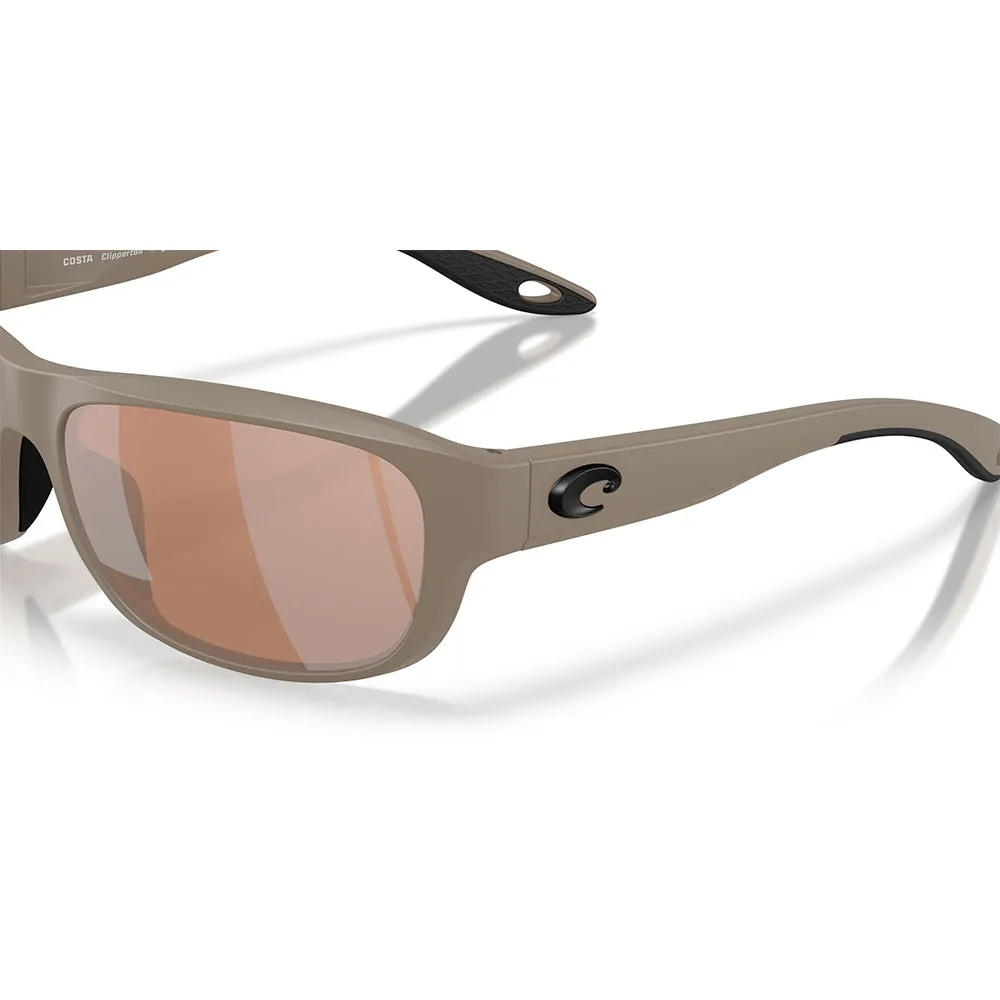 Купить Costa 06s9119-91191158 поляризованные солнцезащитные очки Clipperton Matte Sand 20x10x10 Copper Silver Mirror 580G/CAT3 7ft.ru в интернет магазине Семь Футов