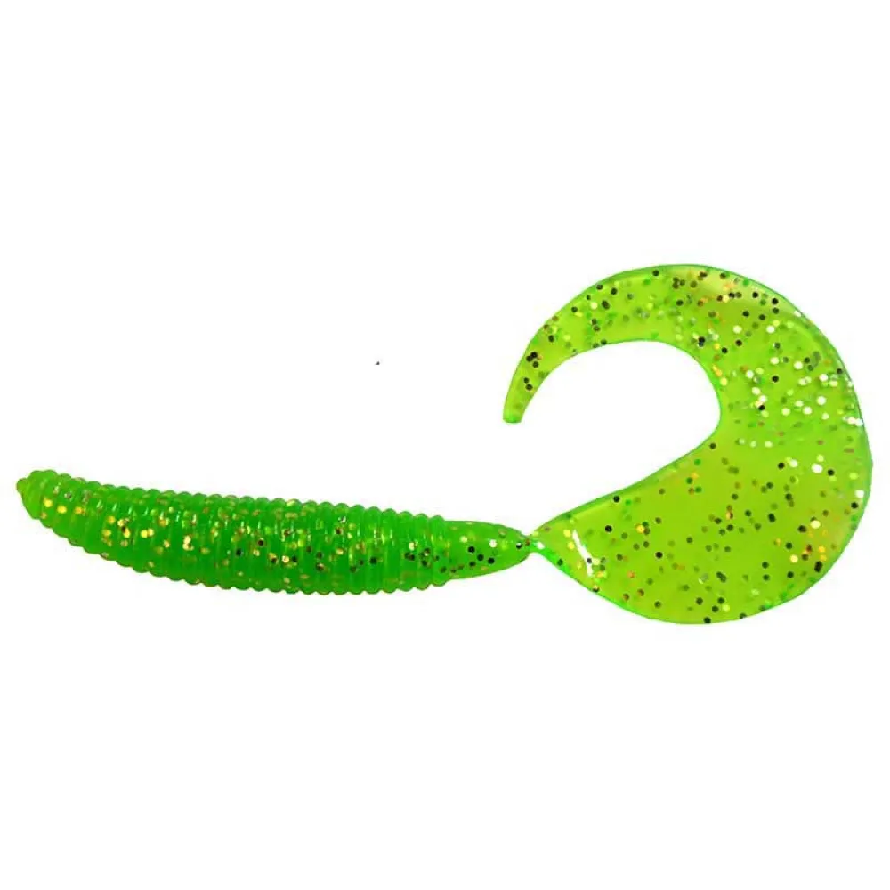 Купить Wizard 86957-512 Мягкий приманка Harpex Twist Evo 60 mm 5 Единицы Green 10x7x5 7ft.ru в интернет магазине Семь Футов