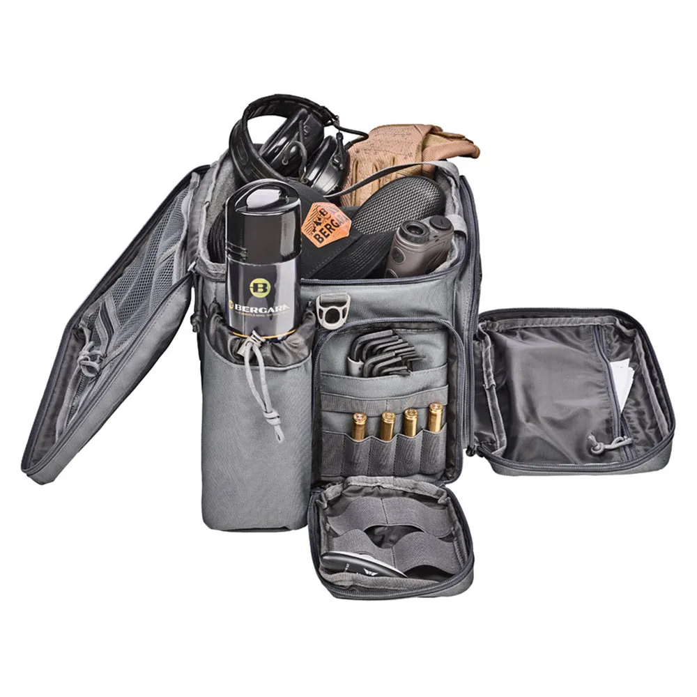 Купить Bergara A04982 сумка для патронов Shooting Range Grey  Hunt 7ft.ru в интернет магазине Семь Футов