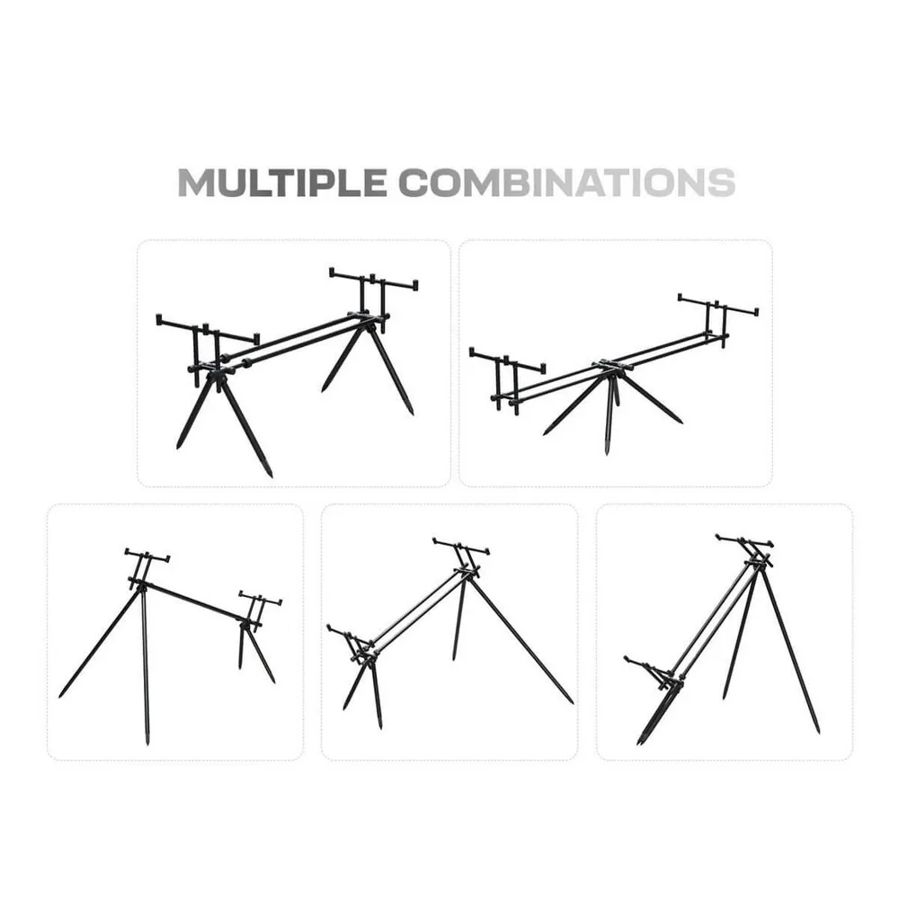 Купить Zfish zf-6121 Род-под Rodmaster 4 Секции Black 90x14x25 90-150 cm 7ft.ru в интернет магазине Семь Футов