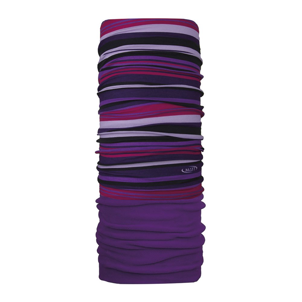 Купить Matt 5896-565 Шарф-хомут Polartec Microfiber Фиолетовый Stripes 7ft.ru в интернет магазине Семь Футов
