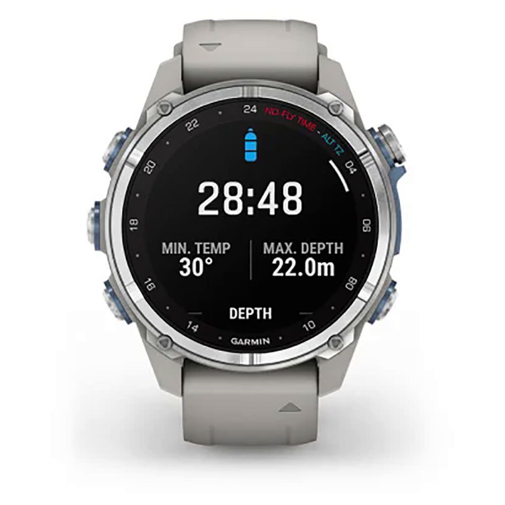 Купить Garmin 010-02753-04 Descent™ Mk3s Подводный компьютер Серебристый Passivated Steel / Fog Gray 7ft.ru в интернет магазине Семь Футов