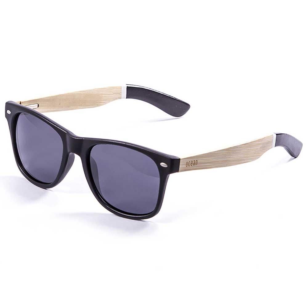 Купить Ocean sunglasses 50600.1 Деревянные поляризованные солнцезащитные очки Beach Frame Black-Arms Wood White-Black/Smoke Frame Black-Arms Wood White-Black / Smoke/CAT3 7ft.ru в интернет магазине Семь Футов