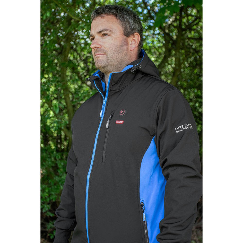 Купить Preston innovations P0200445 Куртка Thermatech Heated Softshell Черный Black 2XL 7ft.ru в интернет магазине Семь Футов