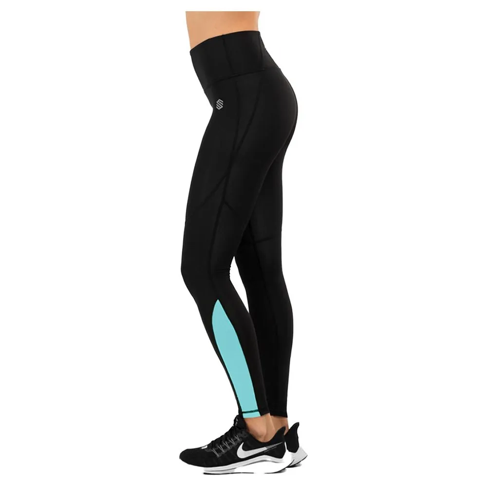 Купить Siroko srkfitlggwc2p08newfeel-m Термоштаны New Feel Black / Aqua Blue 25x15x10 7ft.ru в интернет магазине Семь Футов