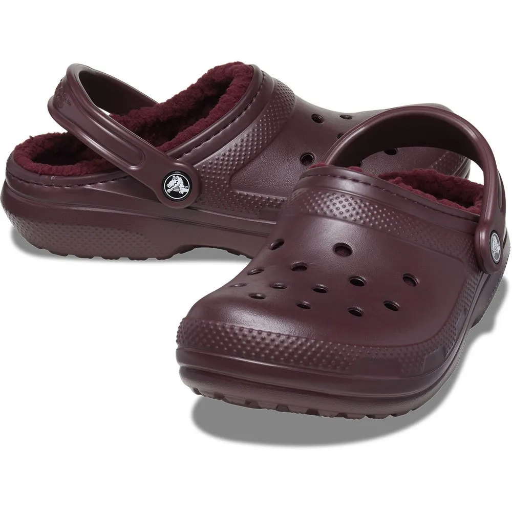 Купить Crocs 203591-6wd-m12 Деревянные башмаки Classic Lined Dark Cherry 35x25x15 EU 46 7ft.ru в интернет магазине Семь Футов