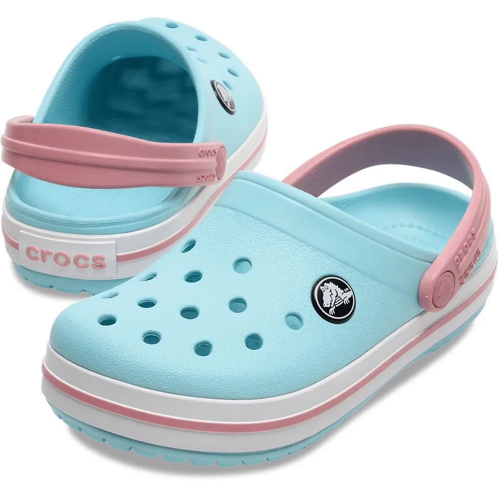 Купить Crocs 207005-4s3-c10 Деревянные башмаки Crocband Ice Blue / White 35x25x15 EU 27 7ft.ru в интернет магазине Семь Футов