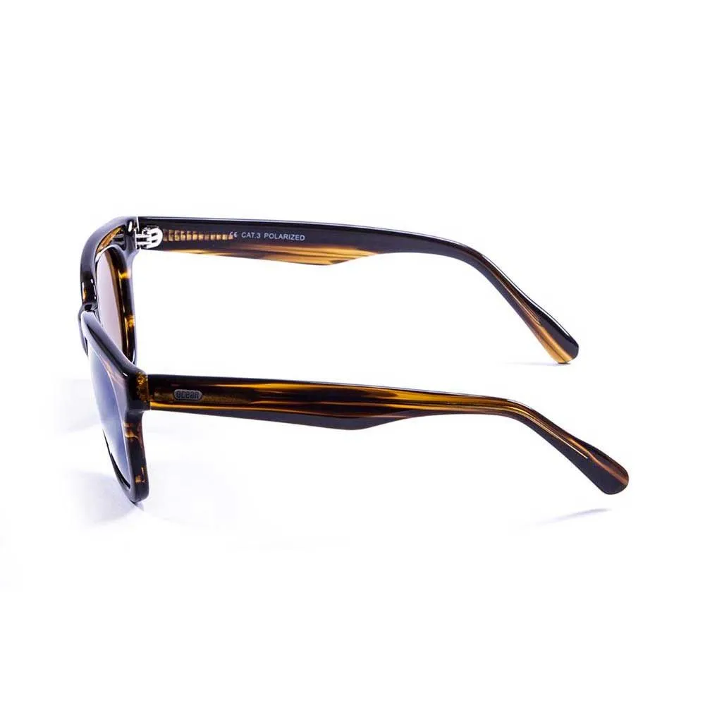 Купить Ocean sunglasses 61000.4 поляризованные солнцезащитные очки San Clemente Brown 25x12x10 7ft.ru в интернет магазине Семь Футов