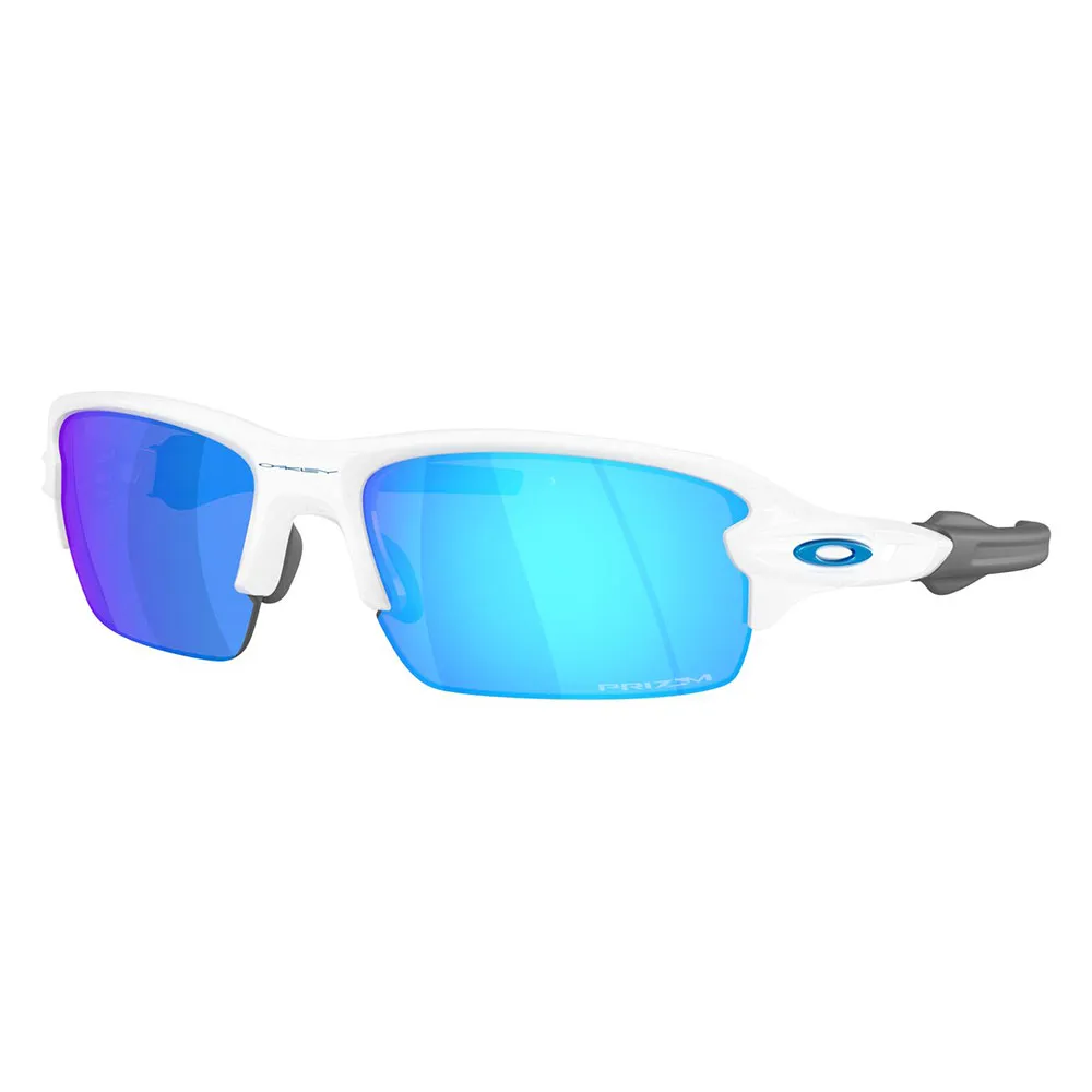 Купить Oakley OO9511-0259 Солнцезащитные очки Flak 2.0 s Polished White 01 Prizm Sapphire/CAT3 7ft.ru в интернет магазине Семь Футов
