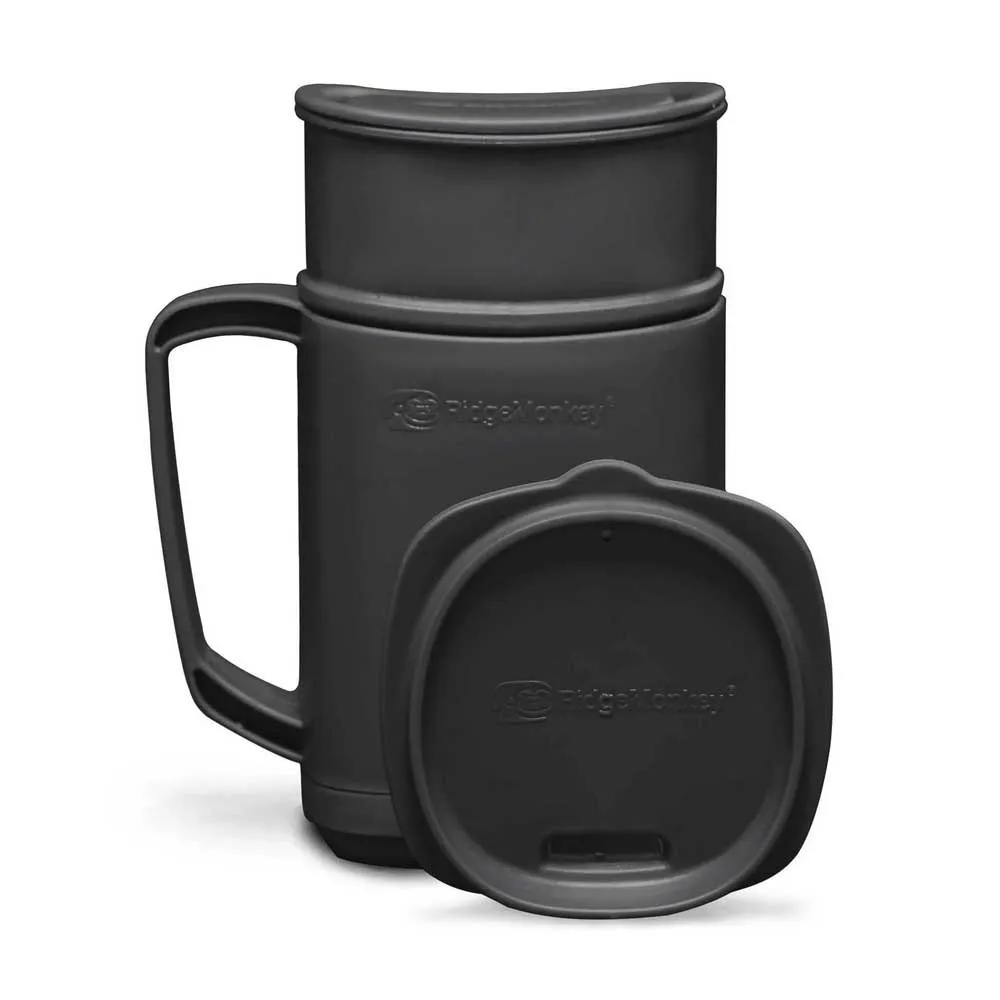 Купить Ridgemonkey out065-gry-unit термокружка DLX Brew Set Dark Grey 40x20x20 7ft.ru в интернет магазине Семь Футов