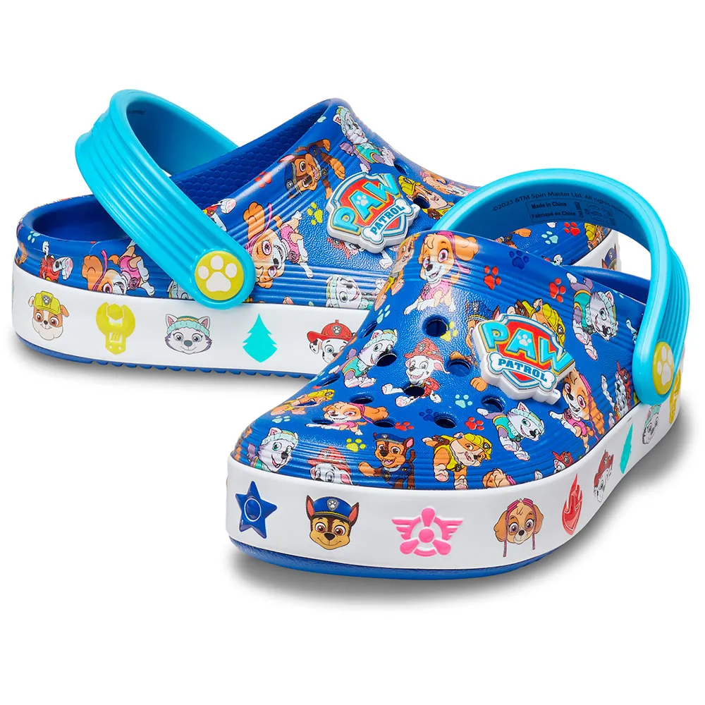 Купить Crocs 208853-425-c10 Деревянные башмаки Paw Patrol Off Court Blue 35x25x15 EU 27 7ft.ru в интернет магазине Семь Футов