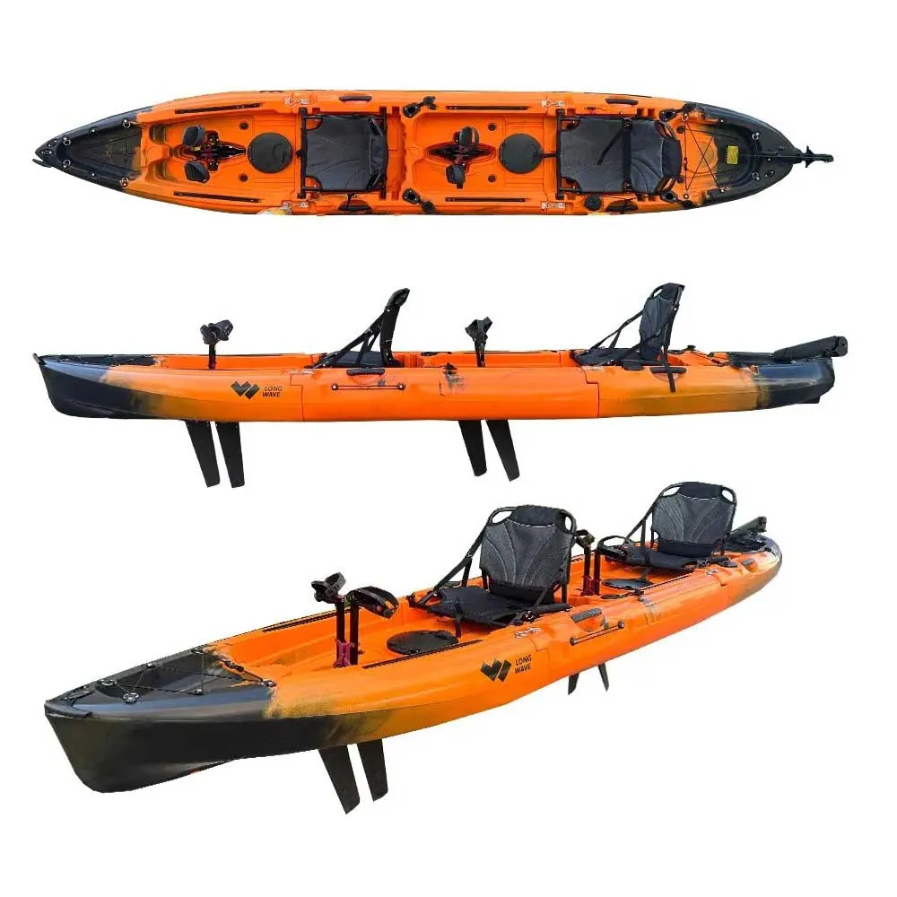 Купить Longwave LONGWAVE137 Модульный Каяк Samoa propel tandem Зеленый 430 x 78 cm 7ft.ru в интернет магазине Семь Футов