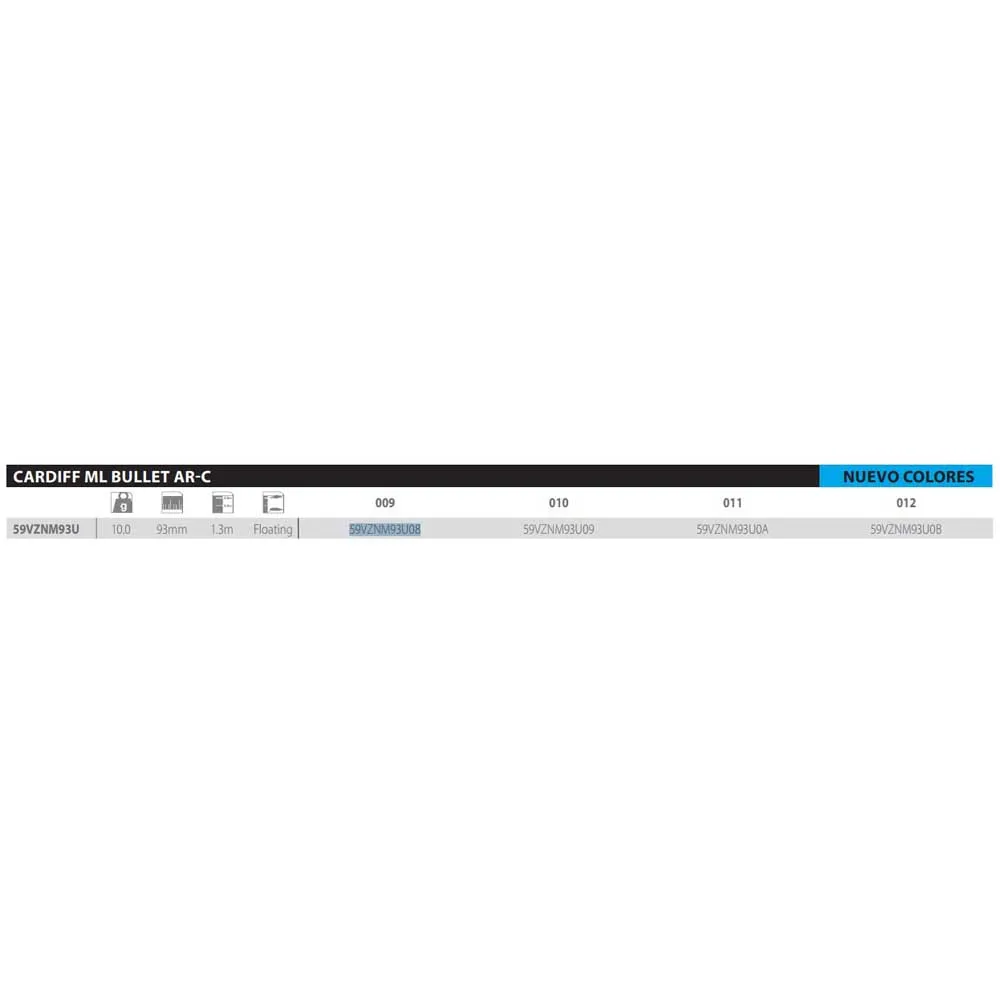 Купить Shimano fishing 59vznm93u09 Minnow Lure Cardiff ML Bullet AR-C 10g 93 mm 010 Bl Chart 10x7x5 7ft.ru в интернет магазине Семь Футов
