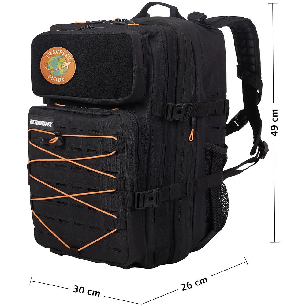 Купить Elitex training max-45l-black Рюкзак Tactical 45L All In MAX 40x35x20 7ft.ru в интернет магазине Семь Футов
