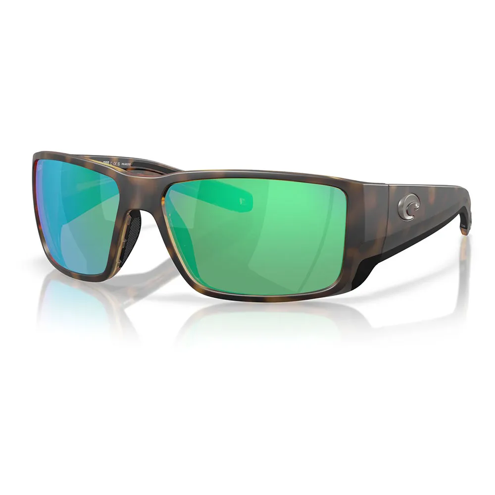 Купить Costa 06S9078-90781560 поляризованные солнцезащитные очки Blackfin pro Matte Tortoise Green Mirror 580G/CAT3 7ft.ru в интернет магазине Семь Футов