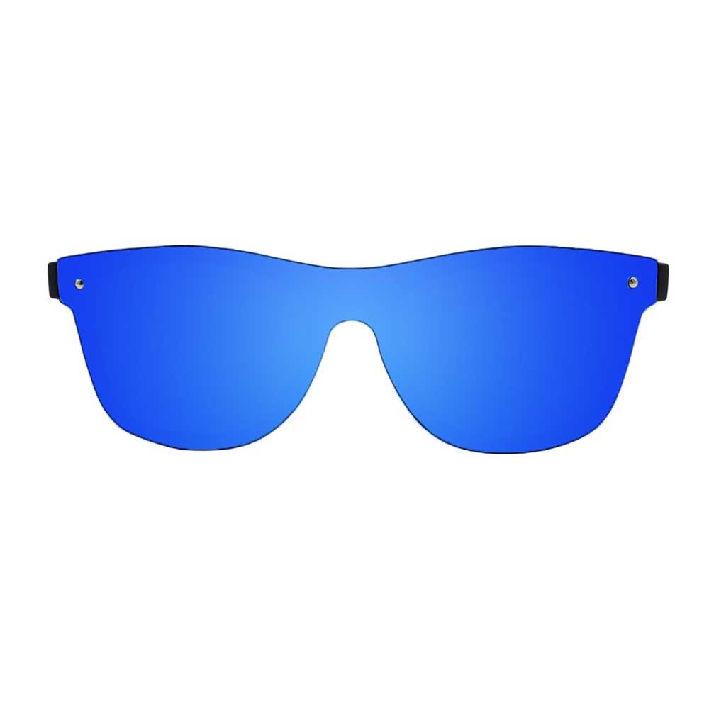 Купить Ocean sunglasses 18302.1 поляризованные солнцезащитные очки Messina Matte Black Revo Blue Flat/CAT3 7ft.ru в интернет магазине Семь Футов
