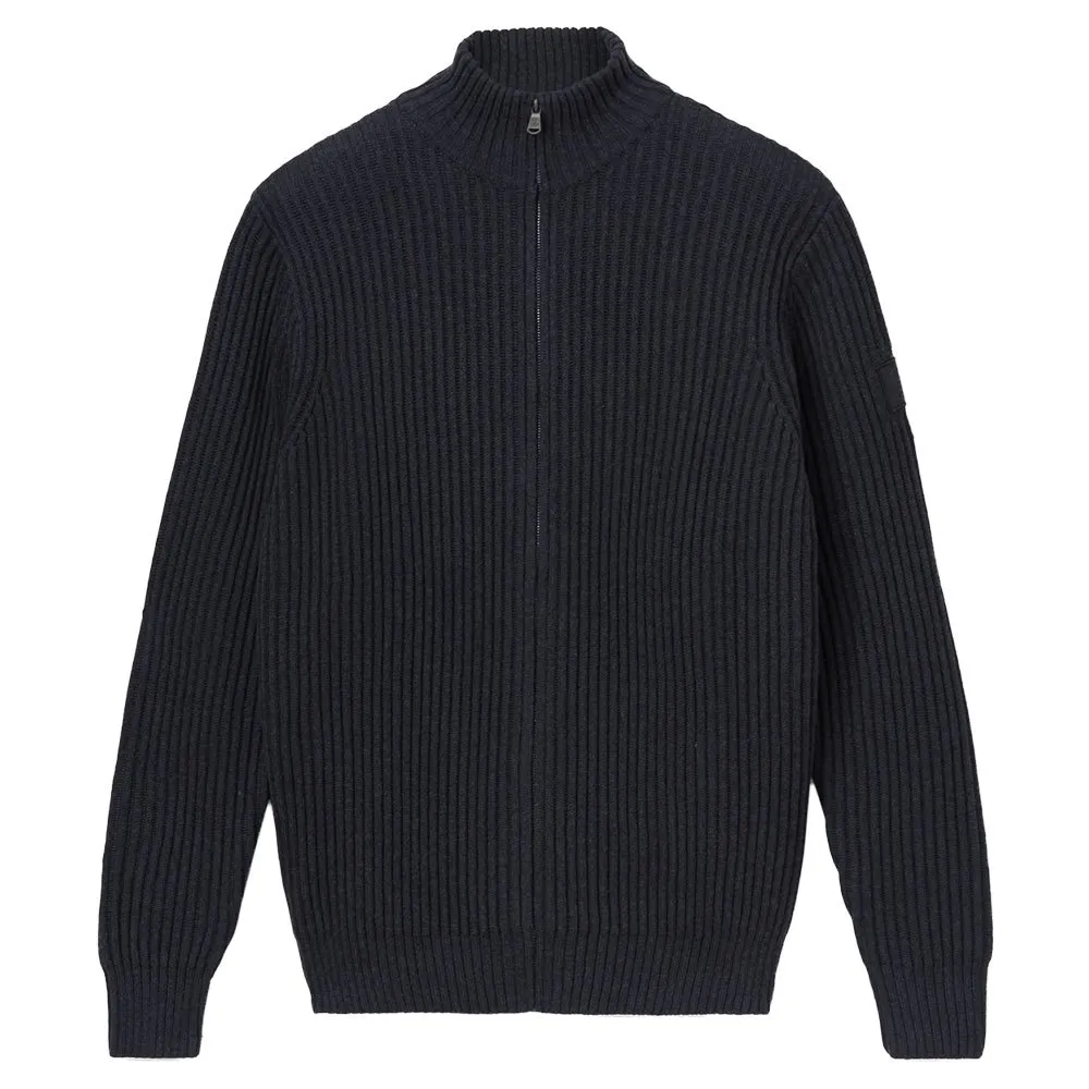 Купить North sails 699440-0935-S Свитер на молнии Cotton Wool Серый Dark Grey Melange S 7ft.ru в интернет магазине Семь Футов