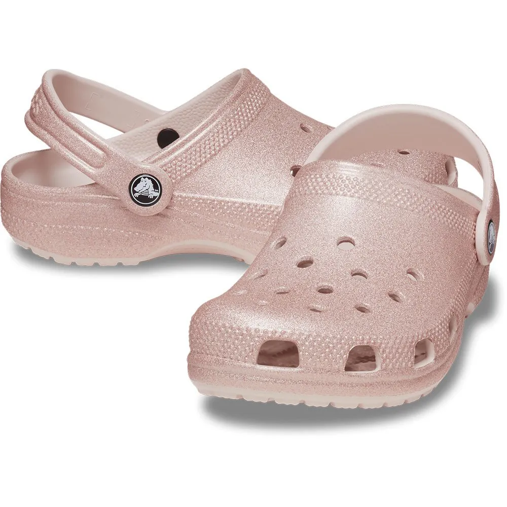 Купить Crocs 206993-6wv-j2 Деревянные башмаки Classic Glitter Quartz Glitter 35x25x15 EU 33 7ft.ru в интернет магазине Семь Футов