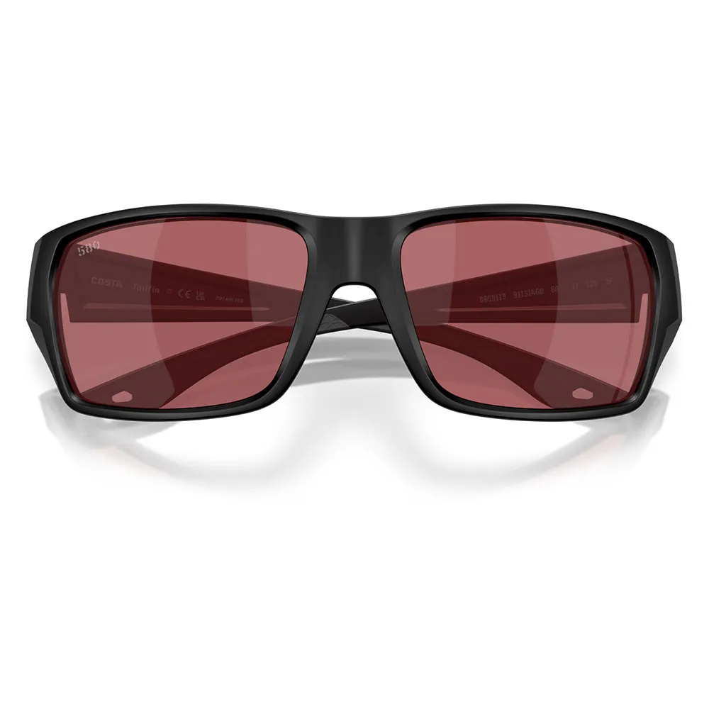 Купить Costa 06S9113-91131460 поляризованные солнцезащитные очки Tailfin Matte Black Rose 580G/CAT3 7ft.ru в интернет магазине Семь Футов
