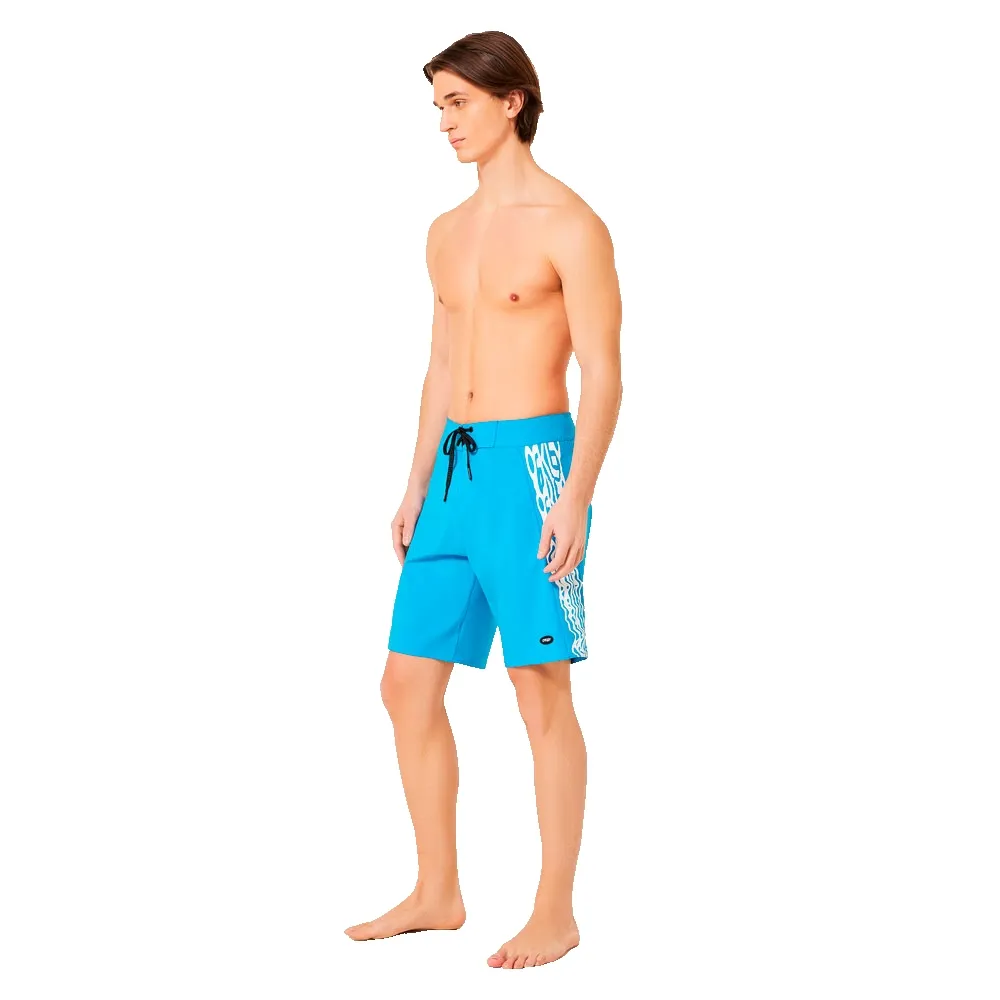 Купить Oakley FOA406219-6GE-34 плавательные шорты Quiver rc 19´´ boardshort Swimming Blue 34 7ft.ru в интернет магазине Семь Футов